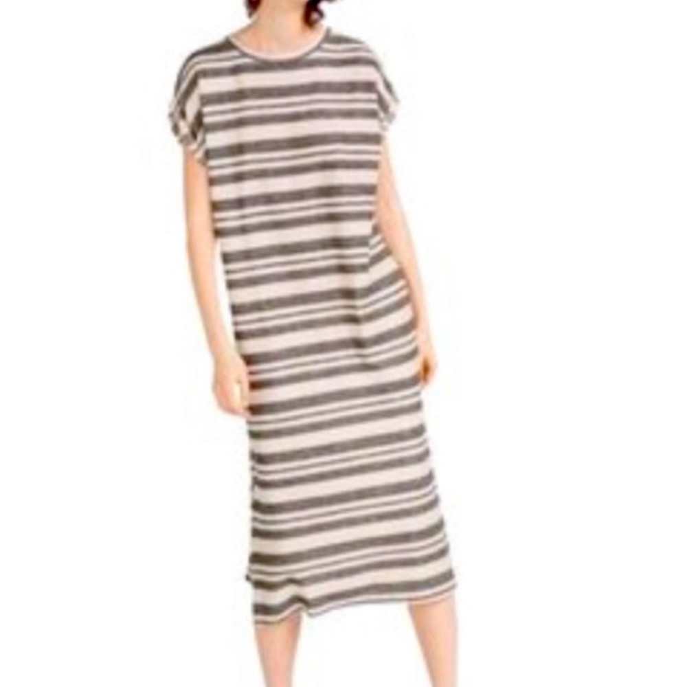 Zara Trafaluc Striped Shift Dress
